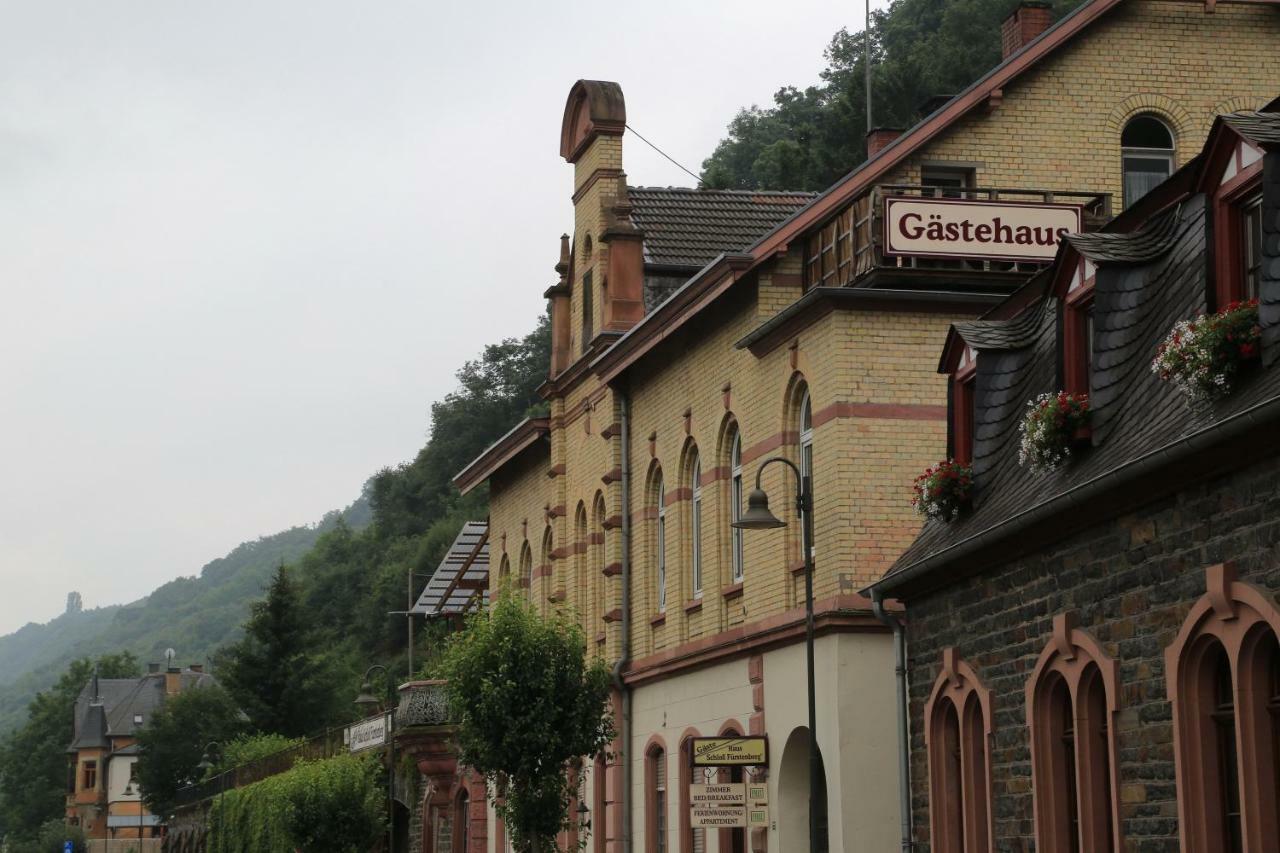 "Haus Schloss Fuerstenberg" Bacharach Eksteriør billede